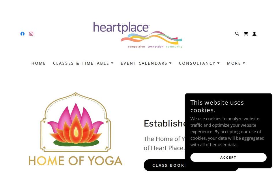 Home of Yoga website