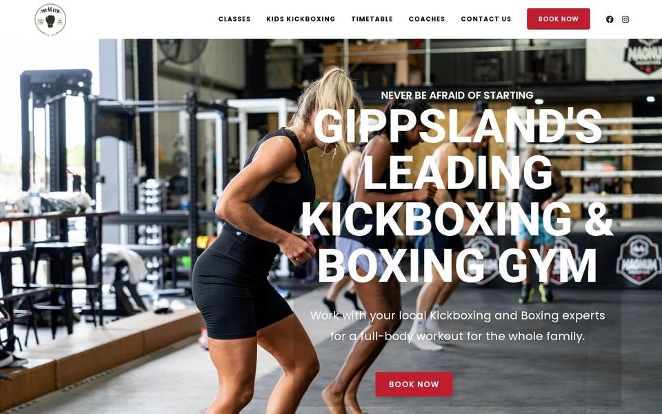 The 44 Gym website