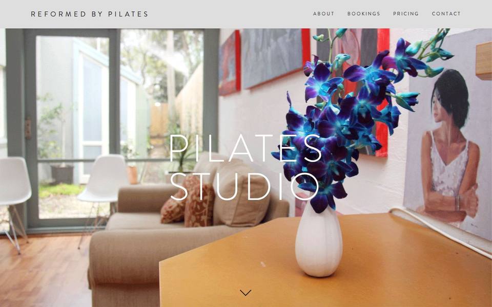 Reformed by Pilates website