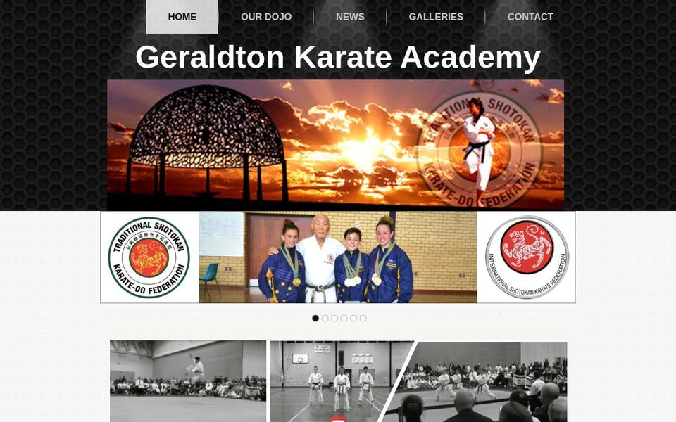 TSKF Geraldton Karate Academy website
