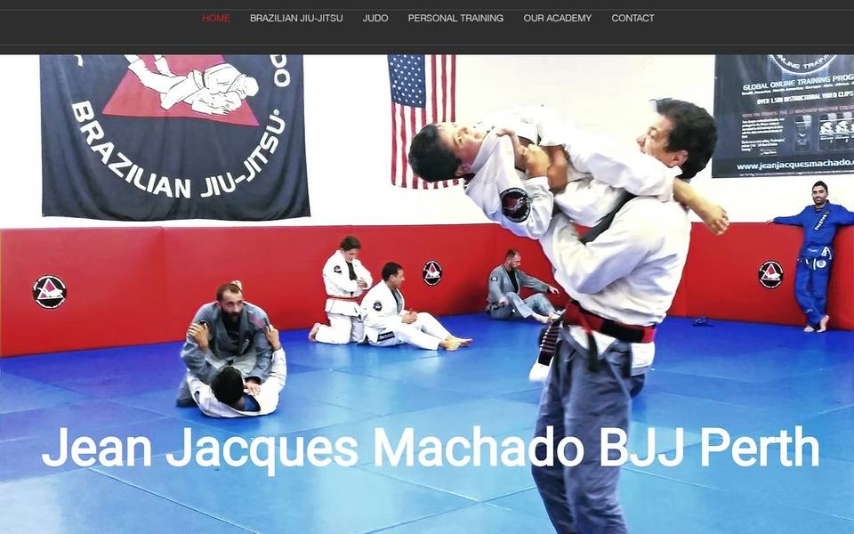 Jean Jacques Machado BJJ Perth website