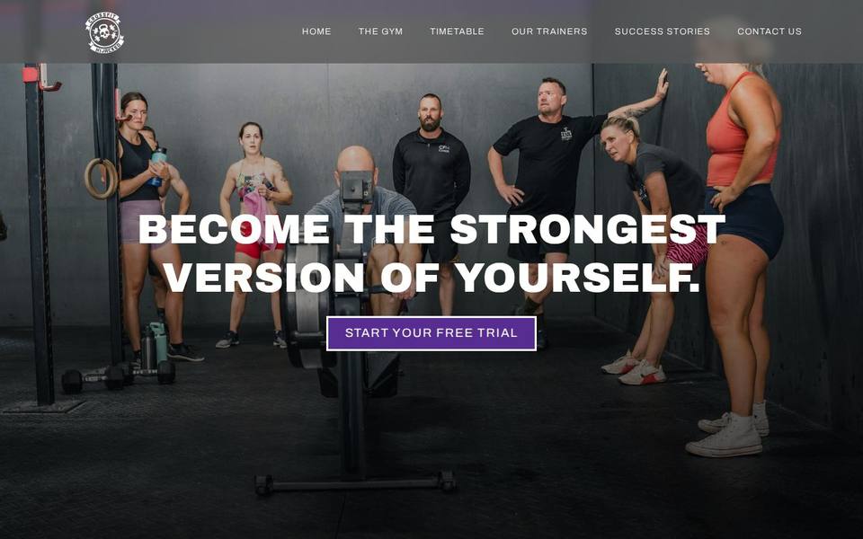 CrossFit Hijacked website