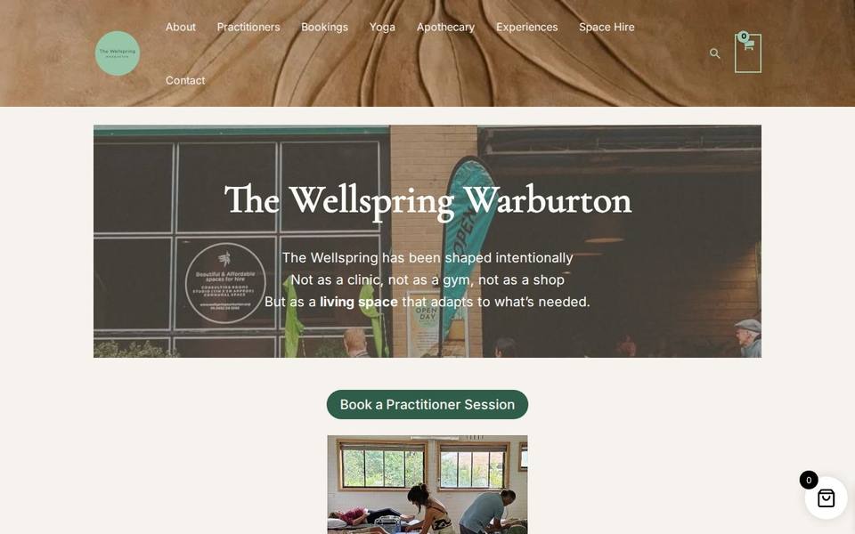 The Wellspring website