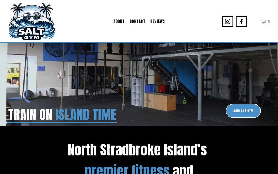 SALT Gym website