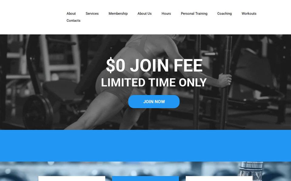 Umina Peak Physique website