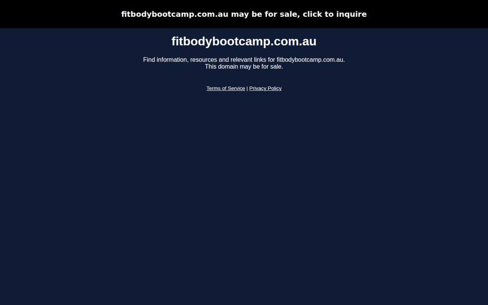 Varsity Lakes Fit Body Boot Camp website