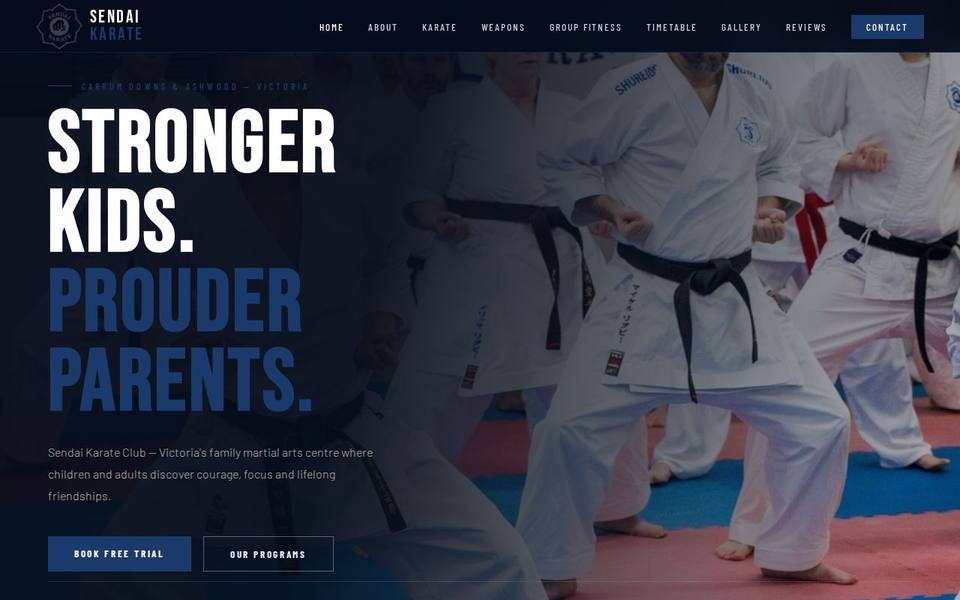 Sendai Karate Club website