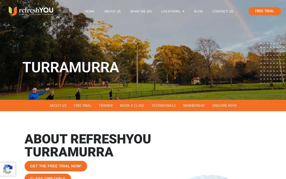 refreshYOU Turramurra website