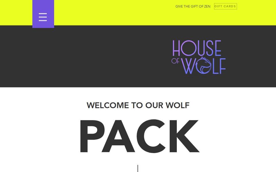 House of Wolf website
