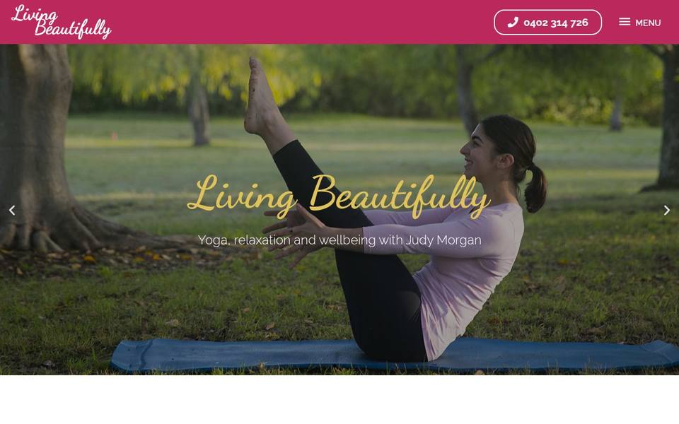 Living Beautifully website
