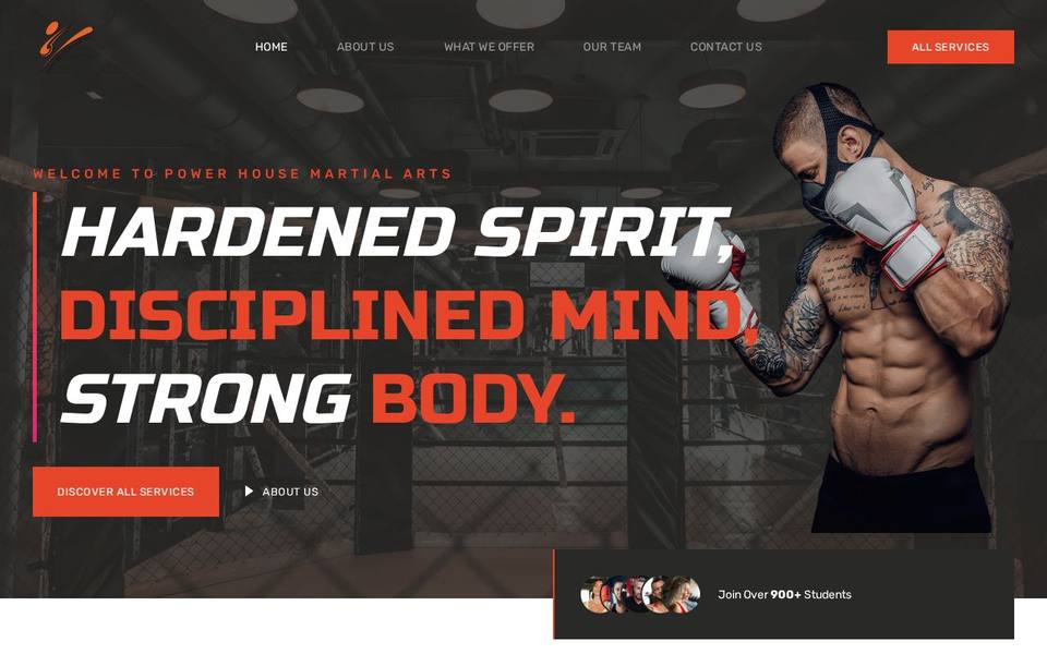 Power House Martial Arts website