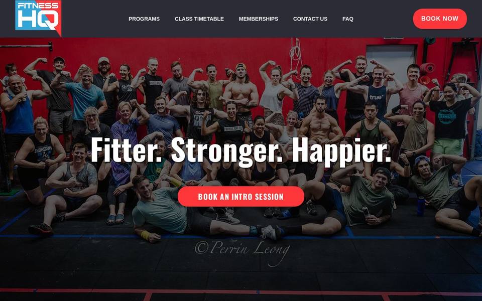 Fitness HQ - Cannington website