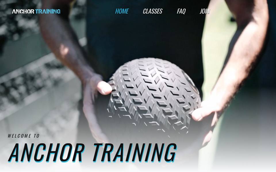 Anchor Training website