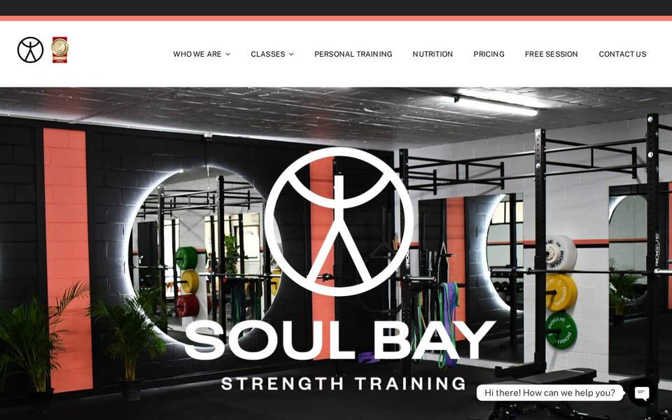 Soul Bay Strength Training website