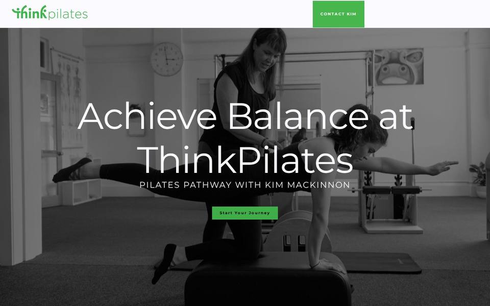 ThinkPilates website