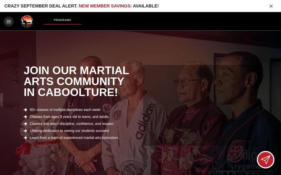 Red Dragon Martial Arts website