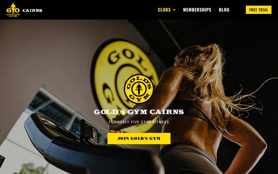 Gold's Gym Earlville website