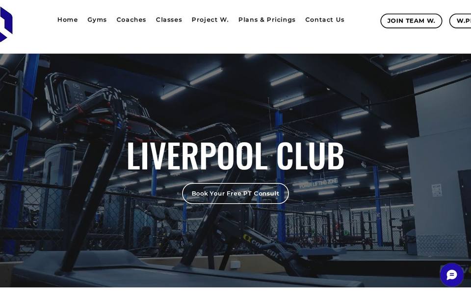 Wellness Department Liverpool website