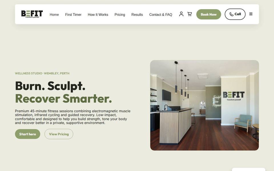 Be Fit Australia website