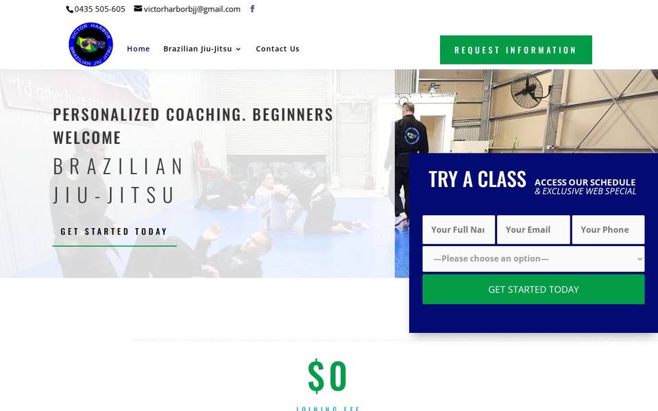 Victor Harbor BJJ website