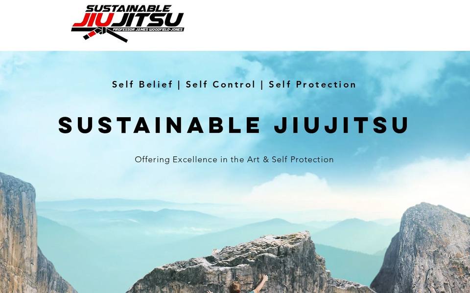 Sustainable Jiu Jitsu website