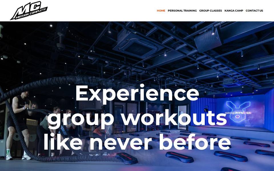 Groo Fitness website