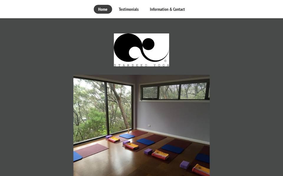 Starseed Yoga website