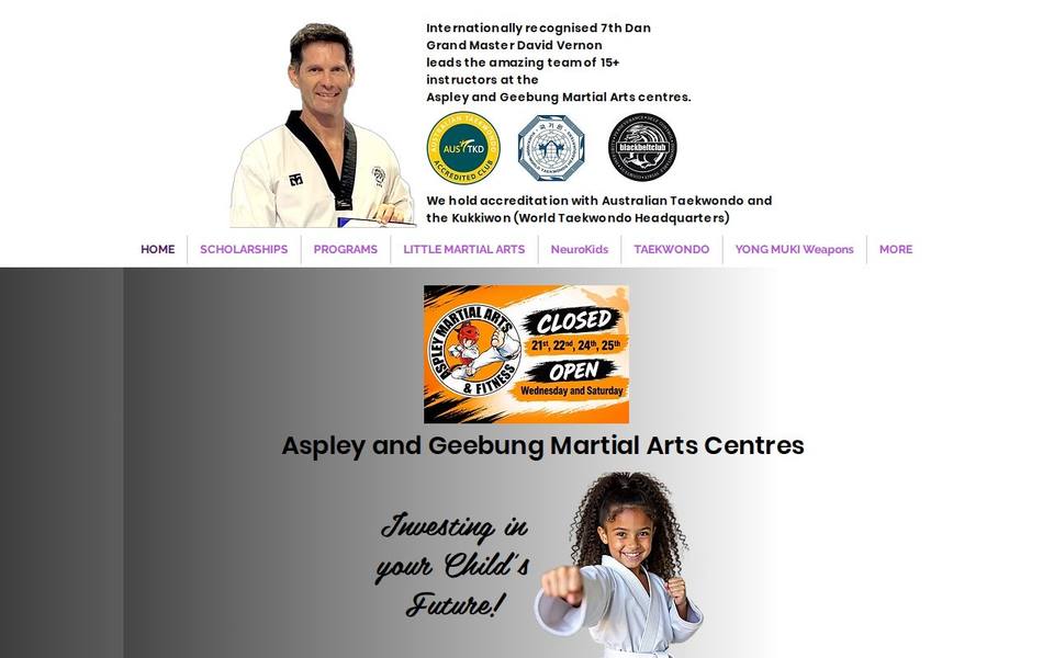 Team Taekwondo website