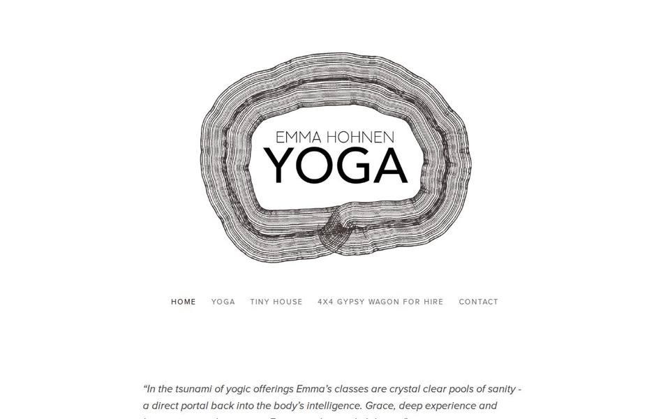 Yoga in Urunga website