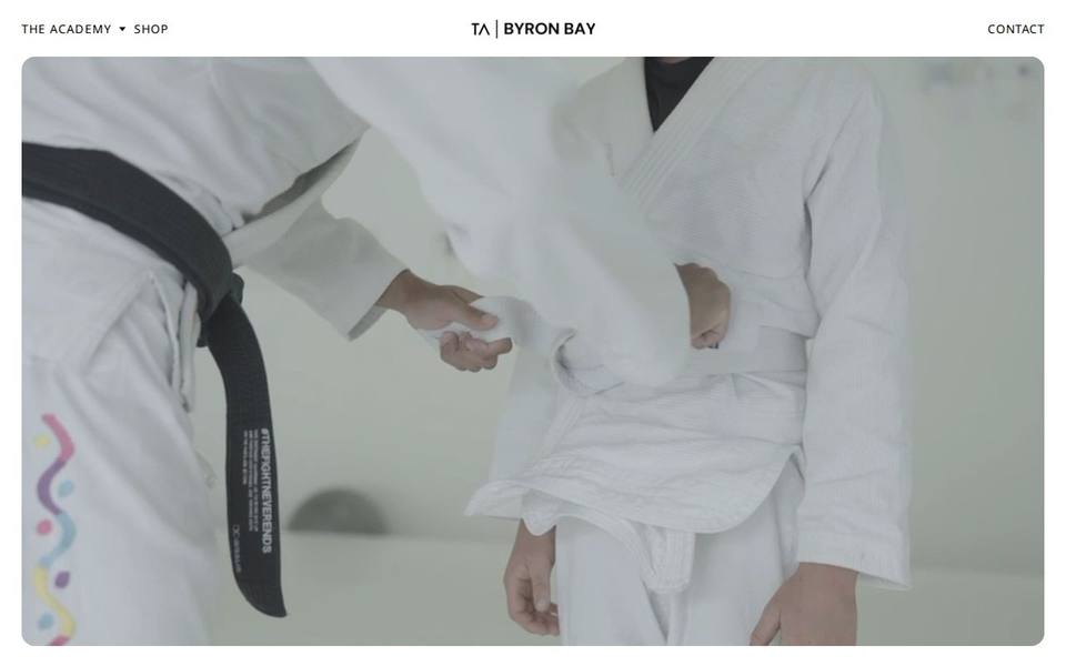 The Academy Martial Arts website