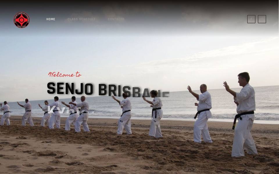 Senjo Brisbane Kyokushin Karate website