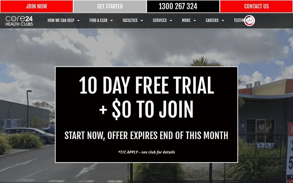 Core24 Seaford Somerville website