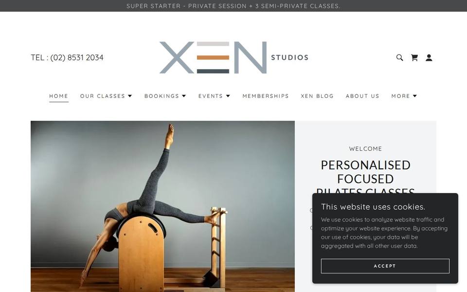 Xen Studios website
