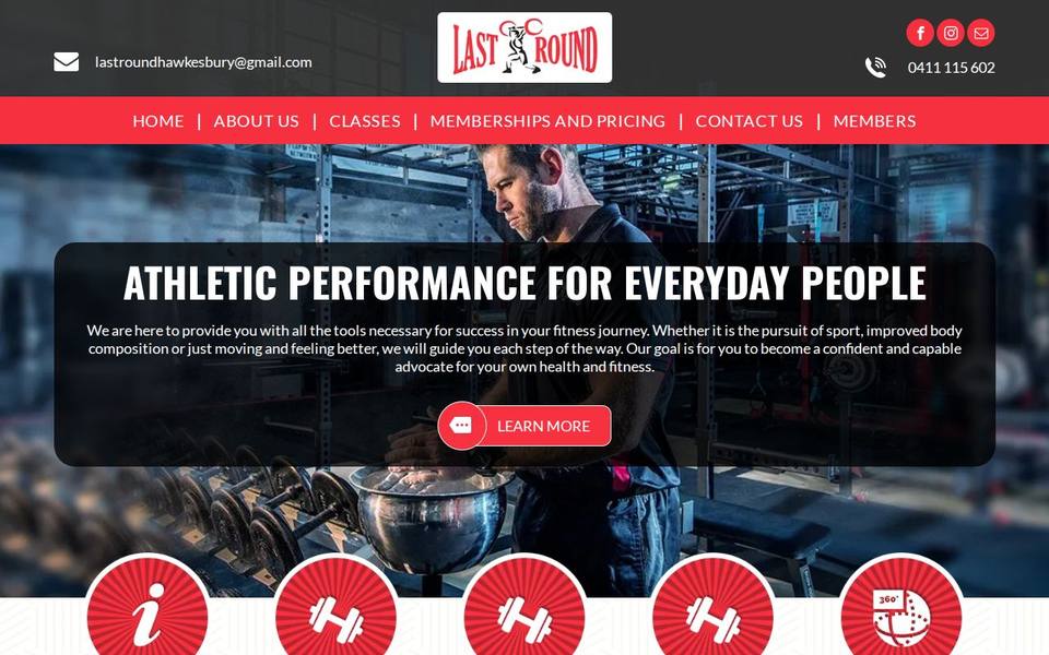 Last Round website