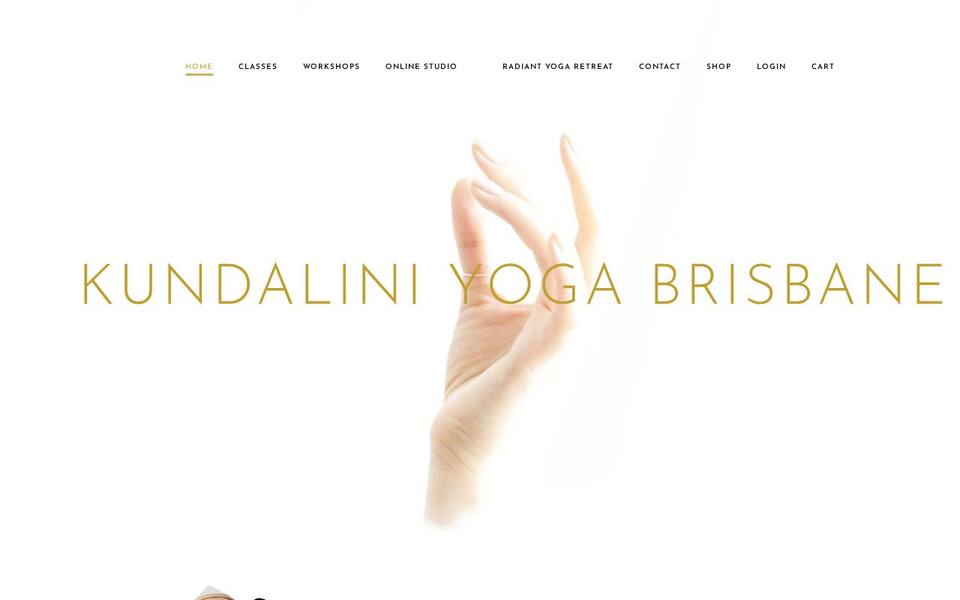 Kundalini Yoga Brisbane website