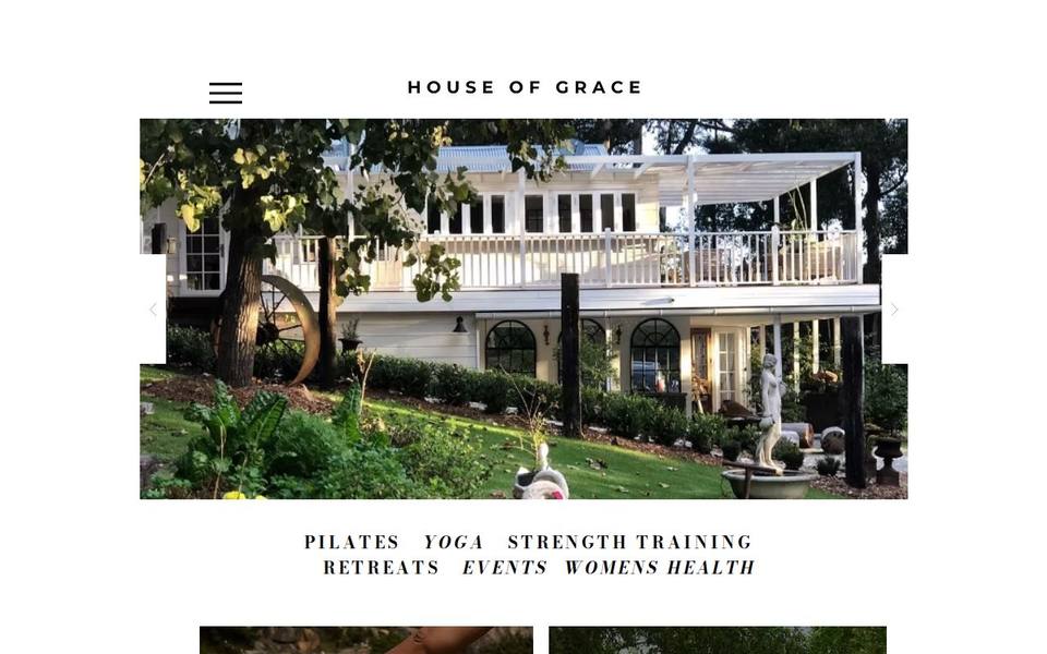 House Of Grace Terrigal website