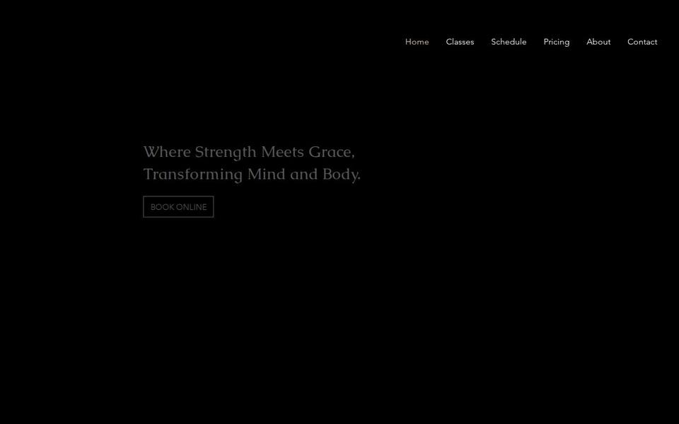 iPilates Studio website