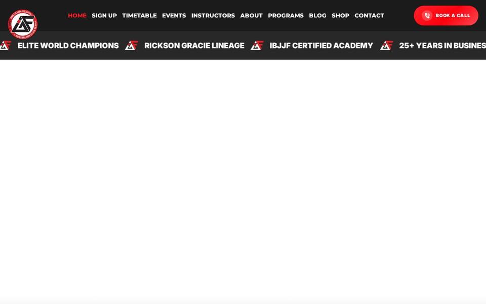 G-Force Mixed Martial Arts website
