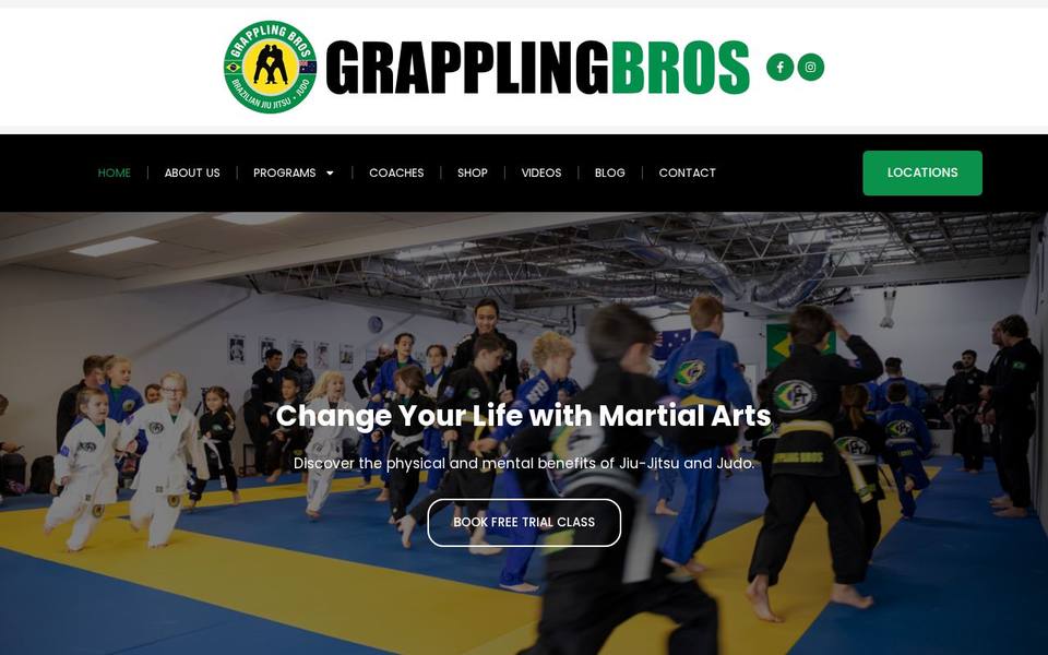 Grappling Bros Arncliffe website