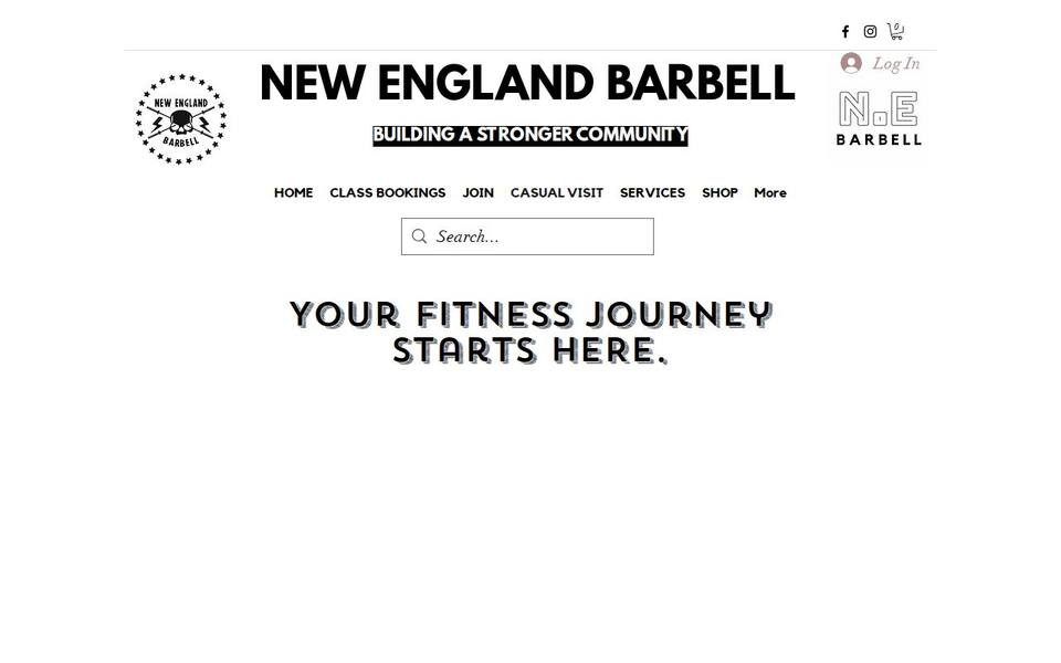 New England Barbell website