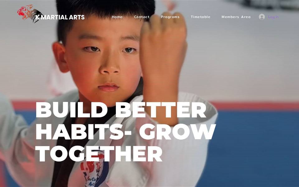 K Martial Arts website