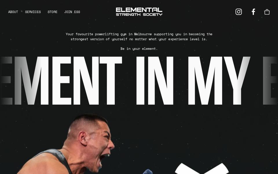 Elemental Strength Society website