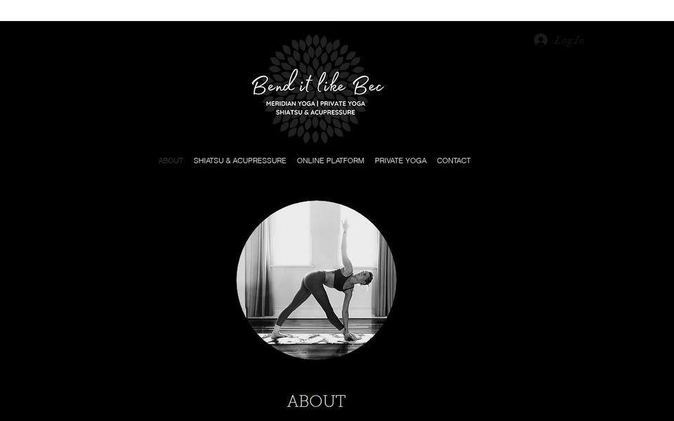 Bend it like Bec website