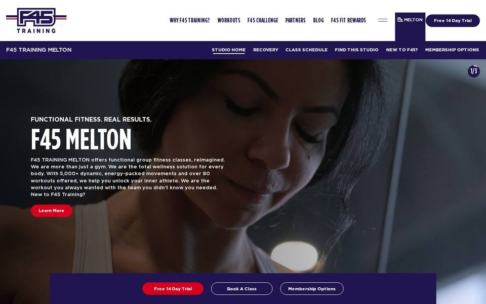 F45 Melton website