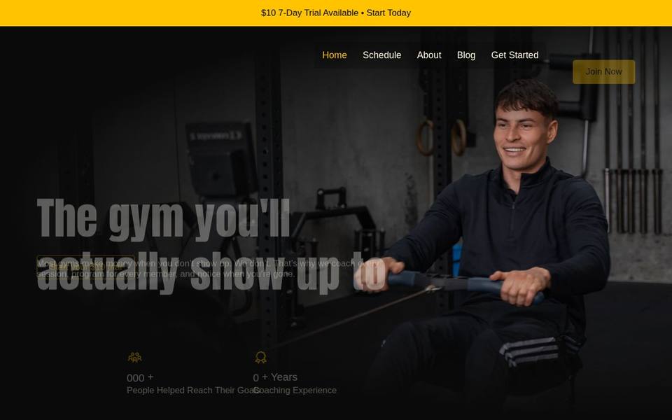 Amador Performance - Strength and Conditioning Gym Melbourne website