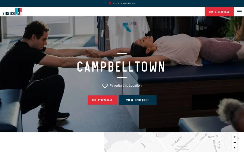 StretchLab website