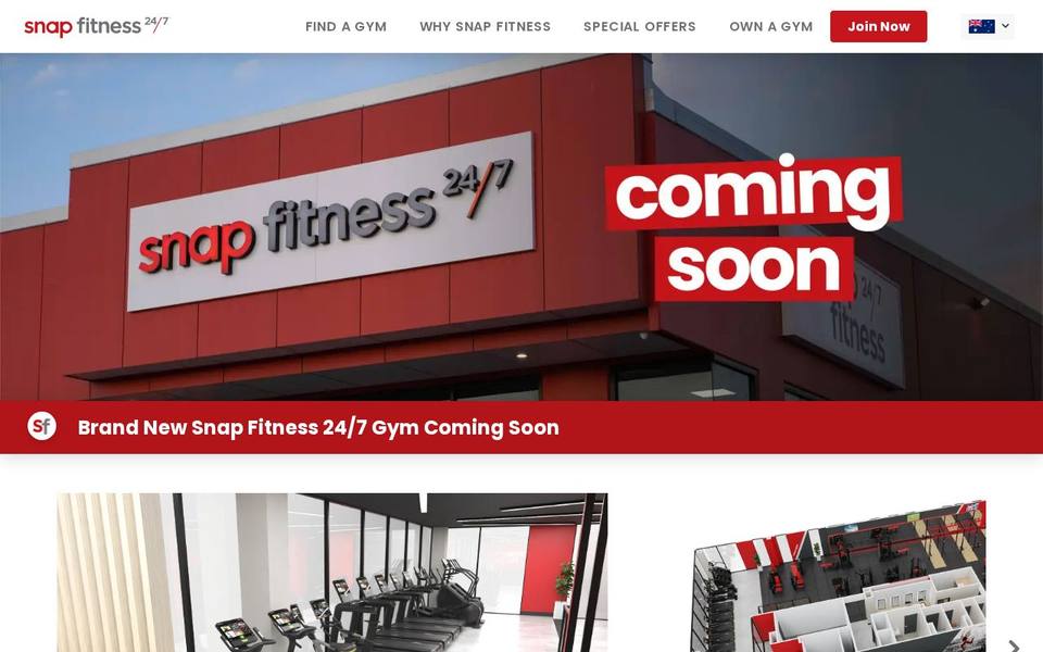 Snap Fitness Doncaster East website