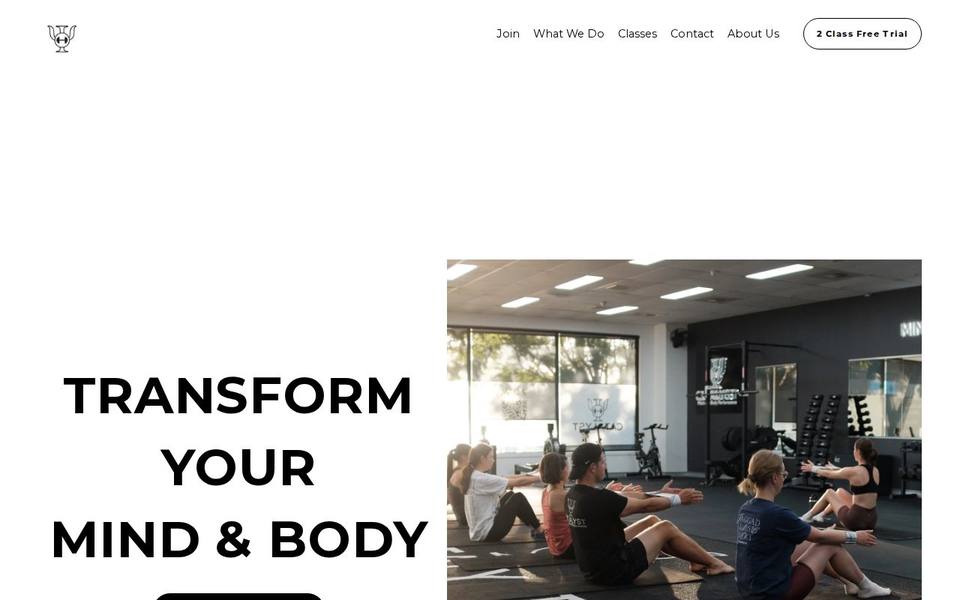 Catalyst Mind and Body Performance website