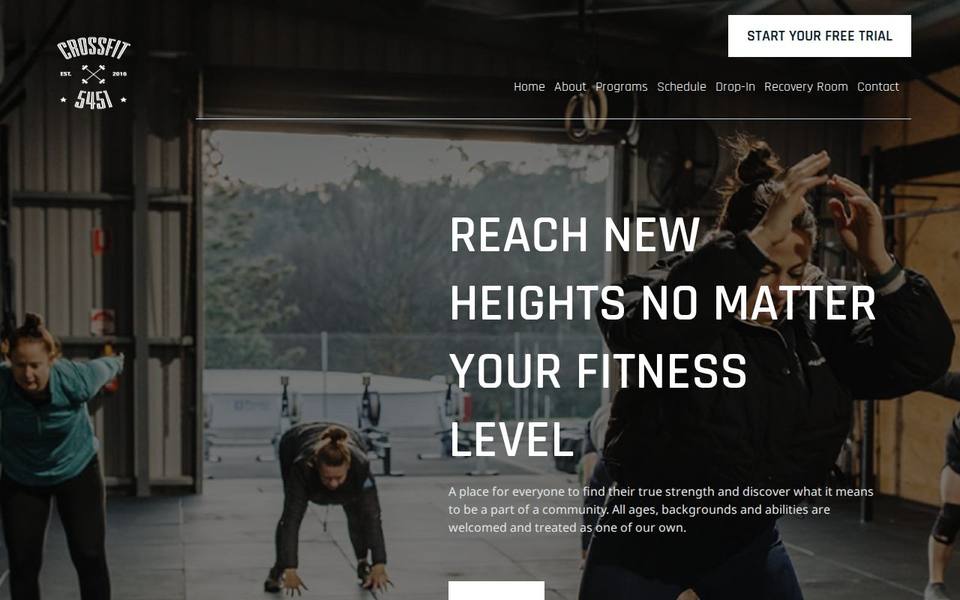 CrossFit 5451 website