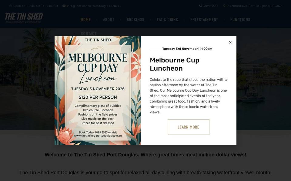 Port Douglas & Districts Combined Clubs website